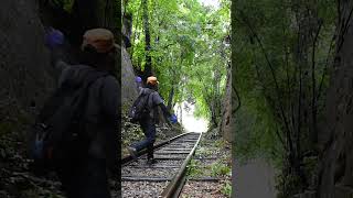 ทางรถไฟสายเก่า(สายประวัติศาสตร์) อ.บ้านโฮ่ง จ.ลำพูน