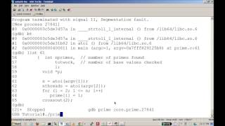 gdb for pthread debug