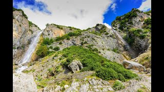 Driving on the Katarraktis Waterfalls Hairpin Road - Zagoria 2024