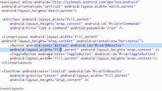 Android Application Development Tutorial 23 XML ToggleButton, WeightSum, and Layout Weight