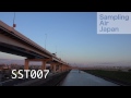 【4k hd動画素材sst007】空、雲、夕焼け、首都高速中央環状線、京成押上線、土手【stock footage video】sky clouds sunset