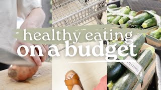 HEALTHY EATING ON A BUDGET | 20 Money-Saving Grocery Shopping Hacks