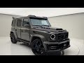 new 2023 p900 gronos evo s 1 of 1 most brutal 900 hp mansory g class sound