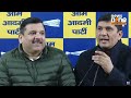 rs member sanjay singh u0026 saurabh bharadwaj pc to visit pm residence amid sheesh mahal controversy