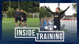 Weights, running and ball work at Thorp Arch | Inside Training