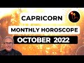 Capricorn October 2022 Monthly Horoscope & Astrology