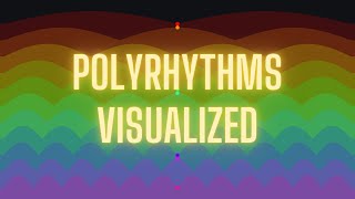 Polyrhythm Visualization | Each Ball Bounces In A Different Rhythm And Pitch