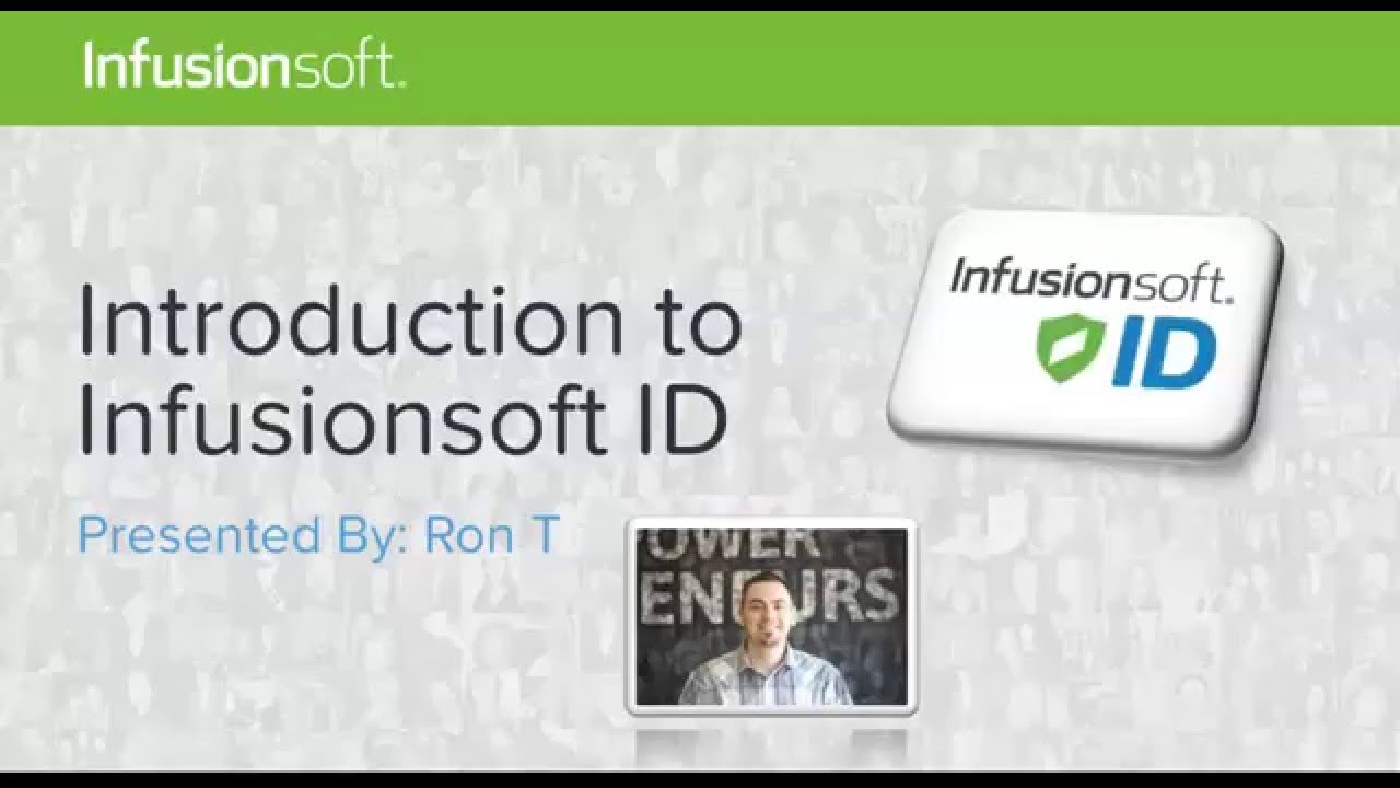 Login Password Help Intro To Infusionsoft Id Youtube