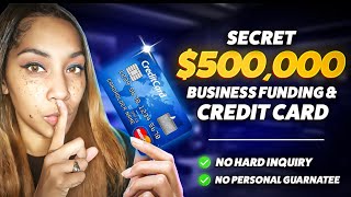 $500,000 Business Funding & Credit Card with No Hard Inquiry! Start Ups & Bad Credit OK! ✅