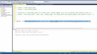 How can I delete using INNER JOIN with SQL Server? #sql #bigdata