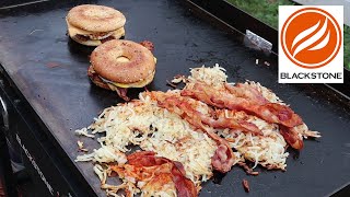 COOKING THE MOST DELICIOUS BRUNCH ON THE BLACKSTONE GRIDDLE | JKMCraveTV