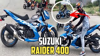 SUZUKI RAIDER 400 ?? 400cc NA UNDERBONE NG SUZUKI !!