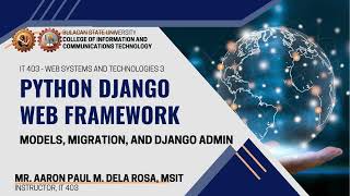 5 Models, Migration, and Django Admin - Python Django Web Framework