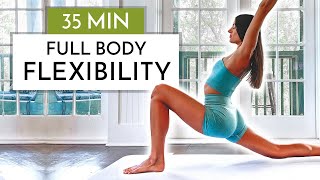 Full Body Flexibility Yoga  - 35 Min Yoga Class | Yoga with Kate Amber