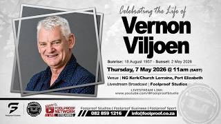 #LIVESTREAM | MEMORIAL SERVICE OF VERNON VILJOEN
