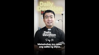 DAY 14: Daily Devotion with Fr. Fiel Pareja | Season 4