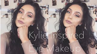 Kylie Birthday Inspired Eye Makeup Tutorial 2018