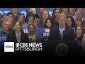 President Joe Biden, Vice President Kamala Harris campaign in Pittsburgh on Labor Day