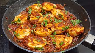 Easy Spicy Egg fry | Tawa Egg fry | Boiled Egg fry | Egg recipes