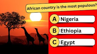 Ultimate Geography Quiz Challenge 🌍 | Test Your Knowledge with 50 Unique Questions!