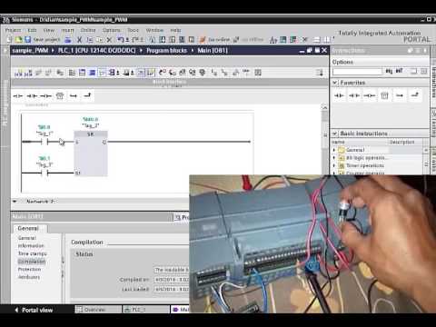 Speed Control Using CTRL_PWM Instruction PLC Siemen S7-1200 Speed Control Using CTRL_PWM Instruction PLC Siemen S7-1200