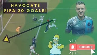 HAVOCATE Top 7 Goals FIFA 20! (SKILLS AND FREE KICKS)