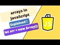 JavaScript Course : Arrays in JavaScript