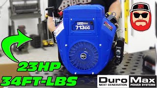 713cc V Twin DuroMax Unboxing \u0026 First Look