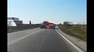 Elment a kép a BMW sofőrjénél. Előtte már elsőbbséget is nehezen adott