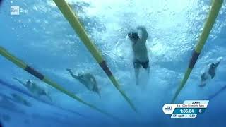 Finale Europea Staffetta 4x100m Stile Libero - Campionati Europei Roma 14 Agosto 2022