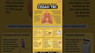 6 KEBIASAAN SEHAT CEGAH TBC