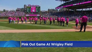 Cubs will 'Pink Out' bleachers for Breast Cancer Awareness and Mother's Day