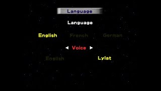 Star Fox 64 Lylat Language Setting ALL VOICES!