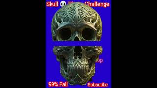 Skelton Head Skull Photo Stop Challenge #trending #viral #skelton  #photostopchallenge #shorts