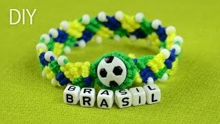 DIY FOOTBALL BRACELET ⚽