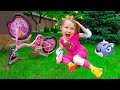 Five Kids Learn Ride a Bike + more Children's Songs and Videos