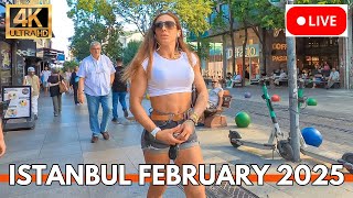 LIVE ISTANBUL TURKEY 2025 LIFE IN KADIKOY MARKET,STREET FOODS,SHOPS,BARS,RESTAURANTS