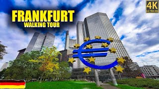 🇩🇪 Frankfurt Germany Walking Tour 2023 | 4K Video Ultra HD