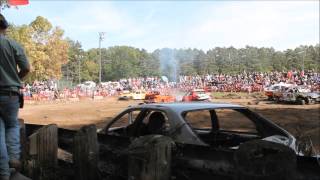 2015 BEETON DEMOLITION DERBY MINI SMASH HARD LUCK