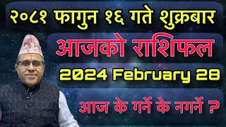 Ajako Rashifal Fagun 16 (February 28) Jyotishpath | ज्योतिष्पथ