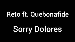 Reto ft. Quebonafide "Sorry Dolores" Tekst