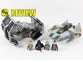 LEGO STAR WARS VADER'S TIE ADVANCED VS A-WING STARFIGHTER 75150 SET REVIEW