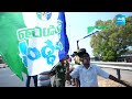 nandyal public grand welcome to cm ys jagan memantha siddham public meeting @sakshitvlive