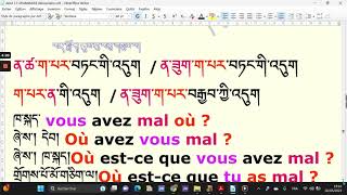 A0A1L3 13 GRAMMAIRE Partie 13 བརྡ་སྤྲོད། དུམ་བུ་བཅུ་གསུམ་པ།