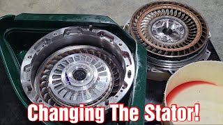 HOW TO CHANGE THE STATOR IN A SUNCOAST 10R80 XPL PRO LOC BILLET BOLT TOGETHER TORQUE CONVERTER