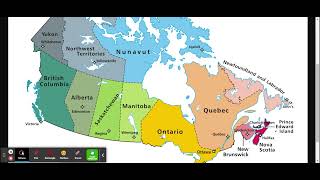 Quick song to learn the provinces of Canada east to West and territories west to East