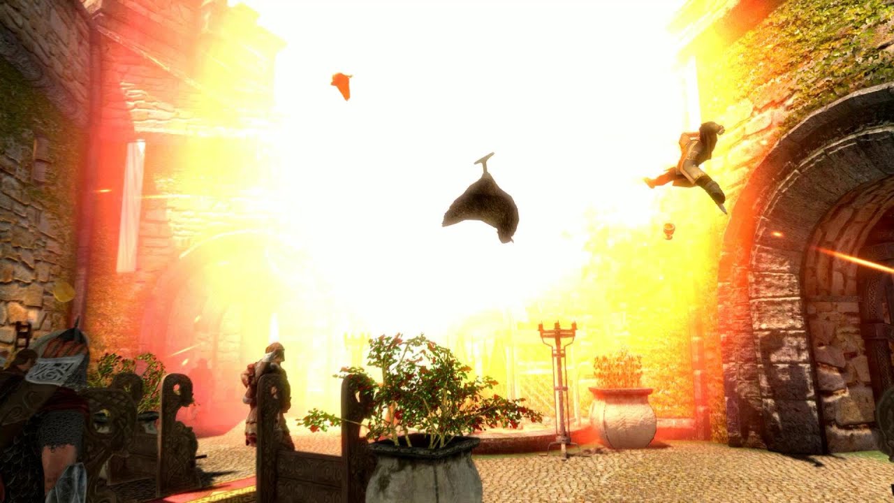 Skyrim Eggsploding Chicken Eggstravaganza Youtube