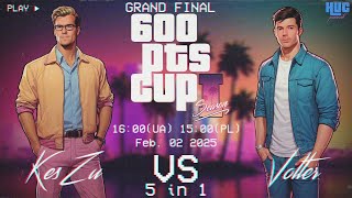 HUC 600pts Cup 🇺🇦 Grand Finale: Keszu vs. Volter | Коментують @twaryna24 + @light93ning