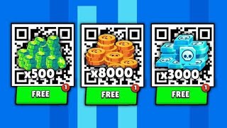 ÜCRETSİZ ÖDÜL VEREN 3 QR KOD🎁 (SİLİNMEDEN İZLE) Brawl Stars