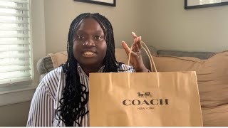 Coach Teri Shoulder bag Unboxing!!!!